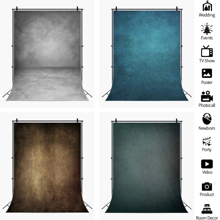 80x120cm Gradient Solid Color Photography Background Cloth Studio Props Decorative Background(11407927) - Gradient Color by PMC Jewellery | Online Shopping South Africa | PMC Jewellery