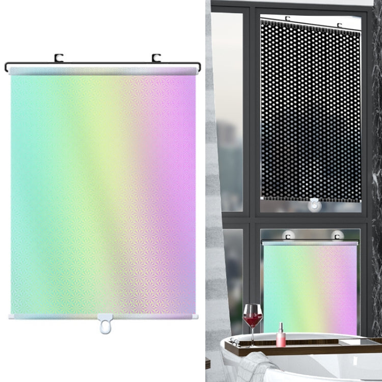 40x60cm Laser Silver Suction Cup Telescopic Car Sun Protection Blackout Curtain - Window Foils & Solar Protection by PMC TechLife | Online Shopping South Africa | PMC TechLife