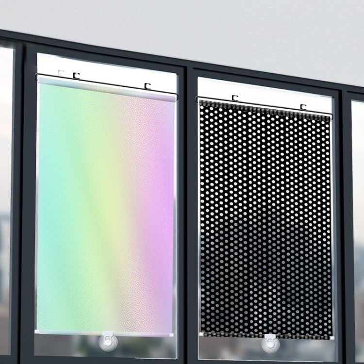40x60cm Laser Silver Suction Cup Telescopic Car Sun Protection Blackout Curtain - Window Foils & Solar Protection by PMC TechLife | Online Shopping South Africa | PMC TechLife