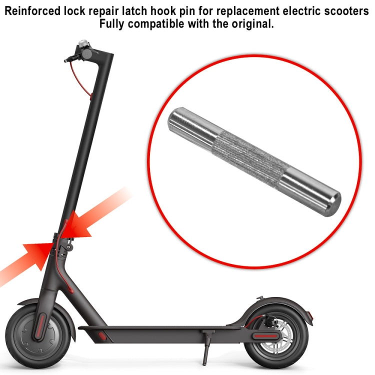 For Xiaomi M365 / Pro Electric Skateboard Folding Hook Dowel(Silver) - Accessories & Parts by PMc TechLife | Online Shopping South Africa | PMc TechLife | Buy Now Pay Later Mobicred