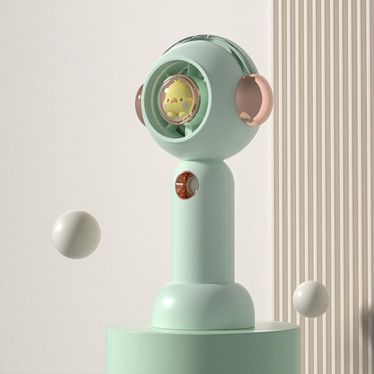 Without Blade Spray Handheld Children Small Fan(Green) - Electric Fans by PMC TechLife | Online Shopping South Africa | PMC TechLife | Buy Now Pay Later Mobicred