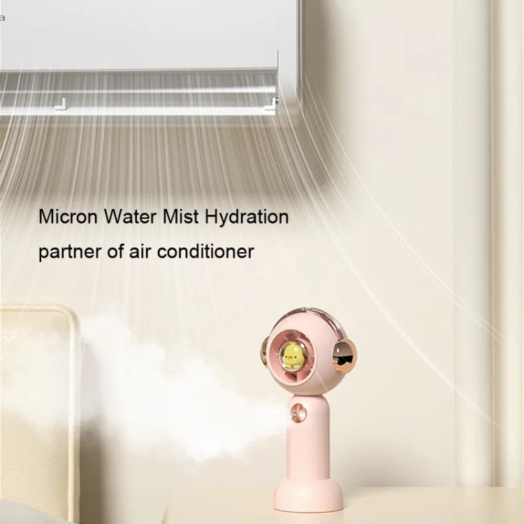 Without Blade Spray Handheld Children Small Fan(Green) - Electric Fans by PMC TechLife | Online Shopping South Africa | PMC TechLife | Buy Now Pay Later Mobicred