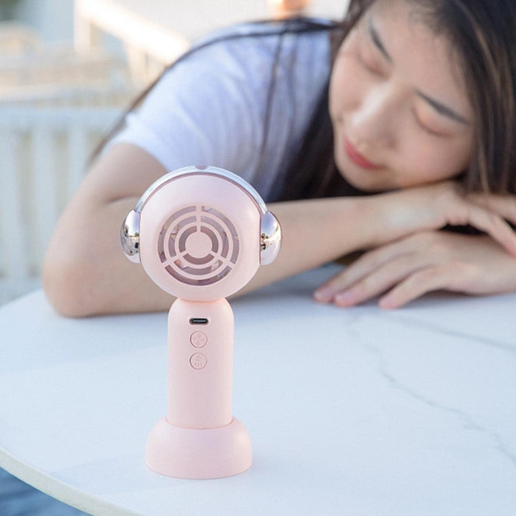 Without Blade Spray Handheld Children Small Fan(Pink) - Electric Fans by PMC TechLife | Online Shopping South Africa | PMC TechLife | Buy Now Pay Later Mobicred