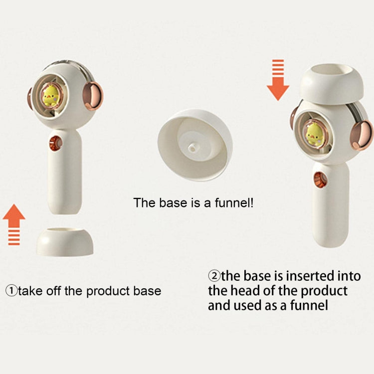 Without Blade Spray Handheld Children Small Fan(Green) - Electric Fans by PMC TechLife | Online Shopping South Africa | PMC TechLife | Buy Now Pay Later Mobicred