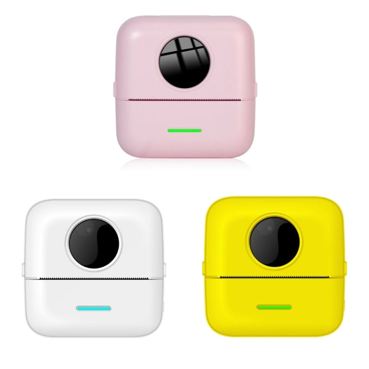 Mini Student Wrong Question Bluetooth Thermal Printer With 5 Rolls White Paper(Yellow) - Printer by PMC TechLife | Online Shopping South Africa | PMC TechLife | Buy Now Pay Later Mobicred