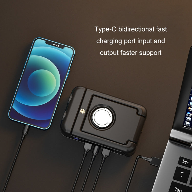 Multifunctional Outdoor Camping Light USB Rechargeable Tent Light(Black) - Camping Lighting by PMc TechLife | Online Shopping South Africa | PMc TechLife | Buy Now Pay Later Mobicred