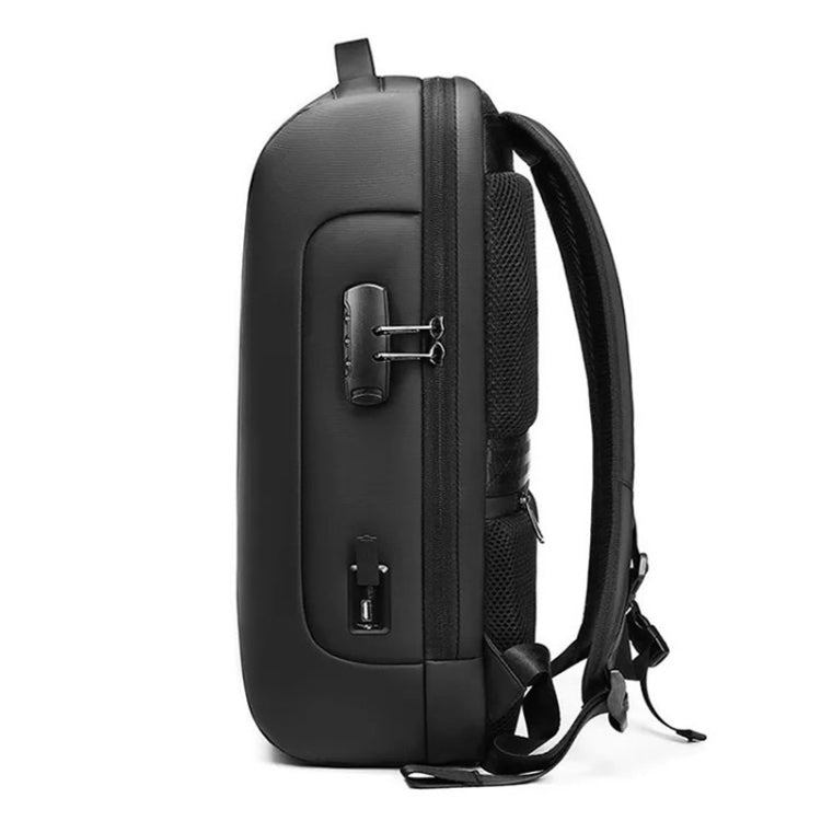 Business Large Capacity Travel Bag Multifunctional Waterproof Laptop Backpack With USB Port(Black) - Backpack by PMC Jewellery | Online Shopping South Africa | PMC Jewellery | Buy Now Pay Later Mobicred