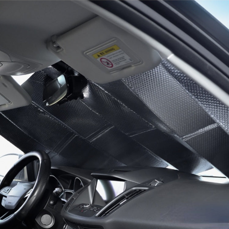 140x75cm Car Front Windshield Sun Protection Heat Insulation Foldable Sunshade - free shipping - PMC TechLife - Order now!