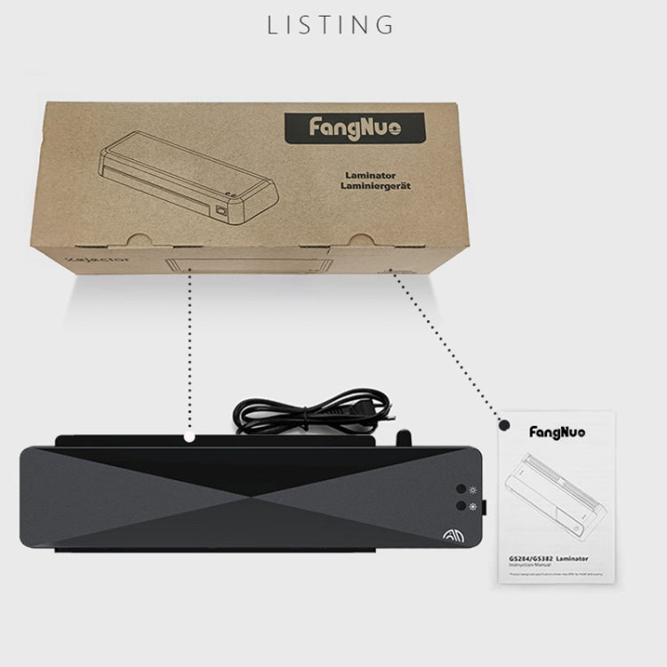 9 Inch A4 Hot Cold Laminator Machine Book Documents Laminator, Size: Only Machine(110V US Plug) - Photo Film Covering Machine by PMC TechLife | Online Shopping South Africa | PMC TechLife | Buy Now Pay Later Mobicred