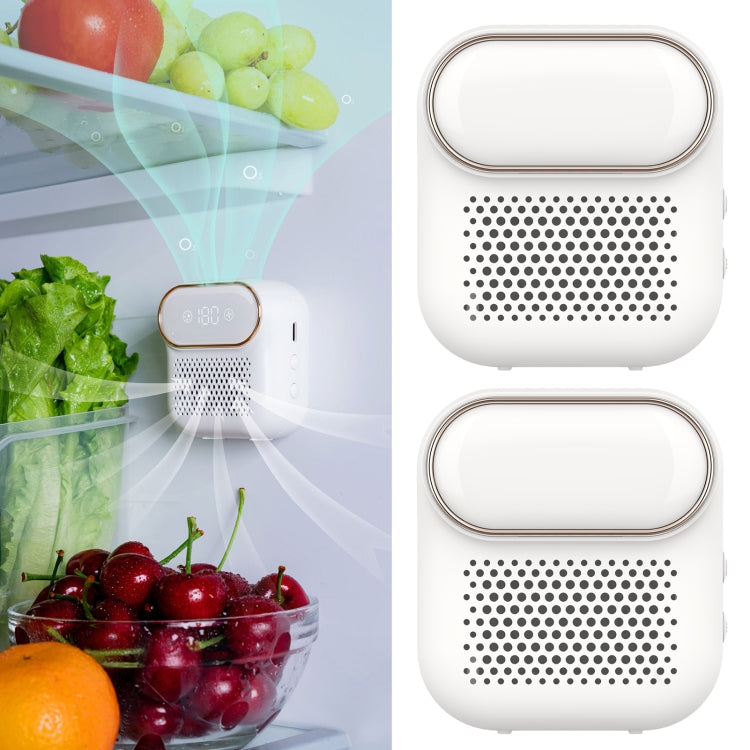 M16 Fridge Deodorizer Negative Ion Digital Display Magnetic Mounting Freezer Odor Remover - free shipping - PMC TechLife - Order now!