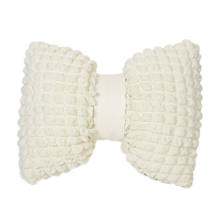 Car Seat Breathable And Comfortable Puff Pillow Upholstery, Color: Lumbar Pillow Beige - Seat Accessories by PMC TechLife | Online Shopping South Africa | PMC TechLife | Buy Now Pay Later Mobicred