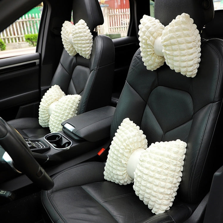 Car Seat Breathable And Comfortable Puff Pillow Upholstery, Color: Headrest Pink - free shipping - PMC TechLife - Order now!