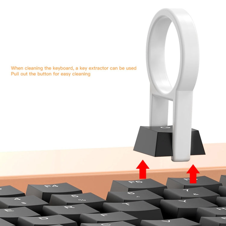 Q20 Headphone Cleaning Pen Mobile Phone Camera Computer Cleaning Tool Without Liquid(White Orange) - free shipping - PMC TechLife - Order now!