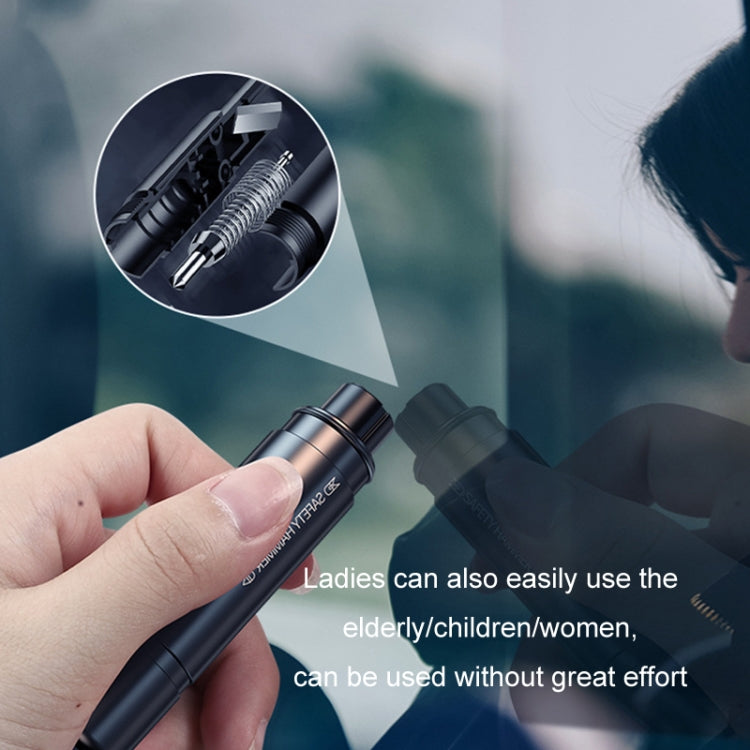 Vehicle-Mounted Multifunctional Broken Window Escape Safety Hammer(Silver) - Emergency Hammer by PMC TechLife | Online Shopping South Africa | PMC TechLife | Buy Now Pay Later Mobicred