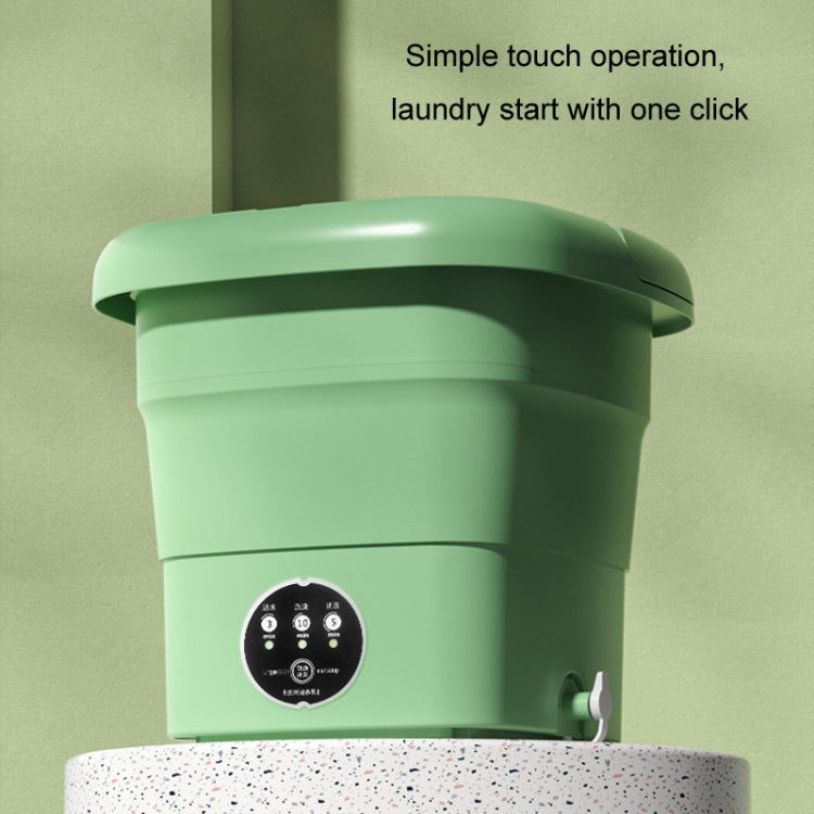 4.5L Mini Portable Folding Household Washing Machine Underwear Washer, Color: Fruit Green(US Plug) - free shipping - PMC TechLife - Order now!