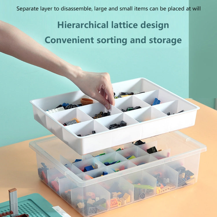 Children Toy Parts Building Blocks Storage Box(Red) - Storage Boxes by PMC TechLife | Online Shopping South Africa | PMC TechLife