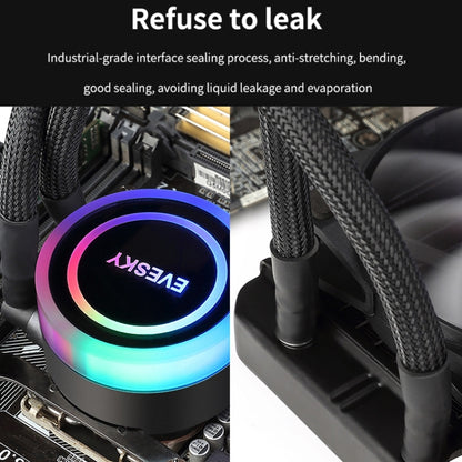 EVESKY  Water Cooler Cpu Fan RGB Fan Liquid Heatsink Integrated Radiator, Spec: 360mm - Fan Cooling by EVESKY | Online Shopping South Africa | PMC Jewellery | Buy Now Pay Later Mobicred