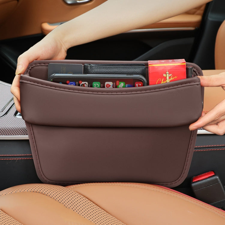 Car Gap Storage Box Seat Decoration Seat Filler Organizer(Wine Red) - Stowing Tidying by PMC TechLife | Online Shopping South Africa | PMC TechLife | Buy Now Pay Later Mobicred
