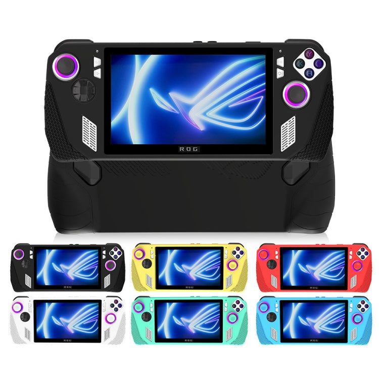 For ASUS Rog Ally Gaming Console Multicolor Silicone Case With 2 Button Caps(Gold) - Cases by PMC TechLife | Online Shopping South Africa | PMC TechLife | Buy Now Pay Later Mobicred