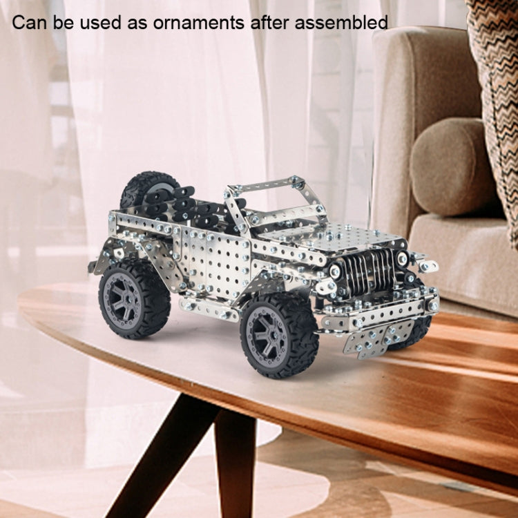 Assembly Off-Road Vehicle Intelligence Manual Assembly Toy Machinery Building Metal Model - Building Blocks by PMC Jewellery | Online Shopping South Africa | PMC Jewellery