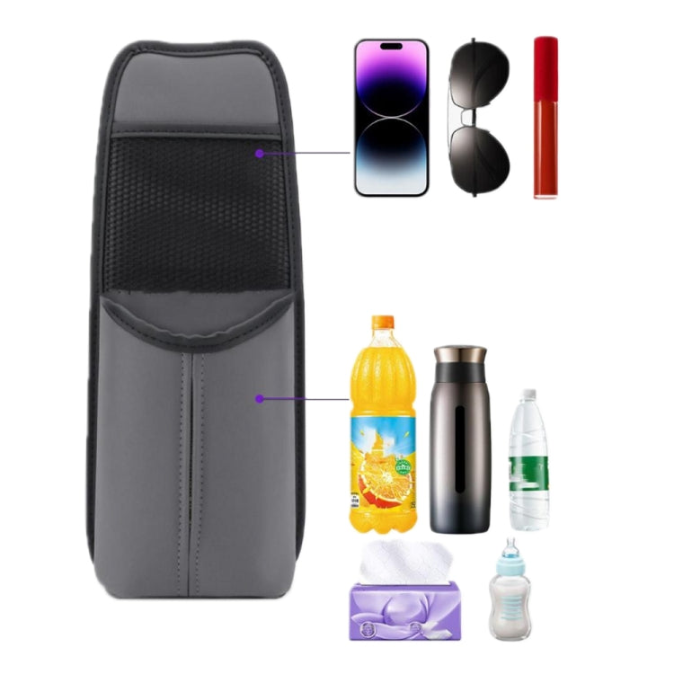 Car Seat Leather Multifunctional Tissue Water Cup Storage Hanging Bag(Red) - Stowing Tidying by PMC TechLife | Online Shopping South Africa | PMC TechLife | Buy Now Pay Later Mobicred