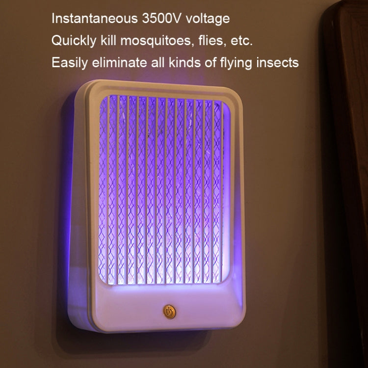 Household USB Wall Mounted Mosquito Killer Lamp, Style: Charge and Plug Dual-Use White - Repellents by PMC TechLife | Online Shopping South Africa | PMC TechLife | Buy Now Pay Later Mobicred