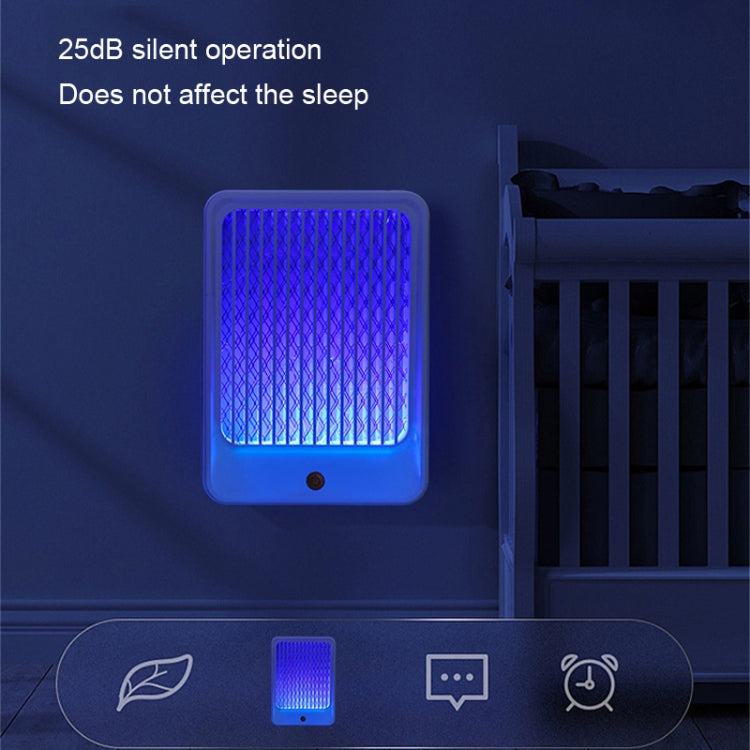 Household USB Wall Mounted Mosquito Killer Lamp, Style: Charge and Plug Dual-Use White - Repellents by PMC TechLife | Online Shopping South Africa | PMC TechLife | Buy Now Pay Later Mobicred