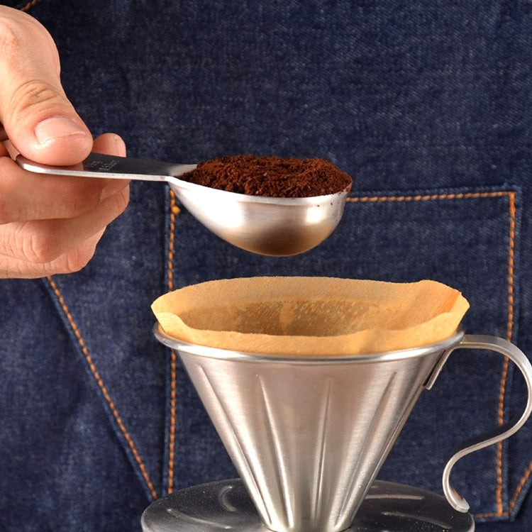 30ml 304 Stainless Steel Thickened Coffee Spoon With Scale Measuring Bean Spoon, Color: Black - Coffee Tools by PMC TechLife | Online Shopping South Africa | PMC TechLife | Buy Now Pay Later Mobicred