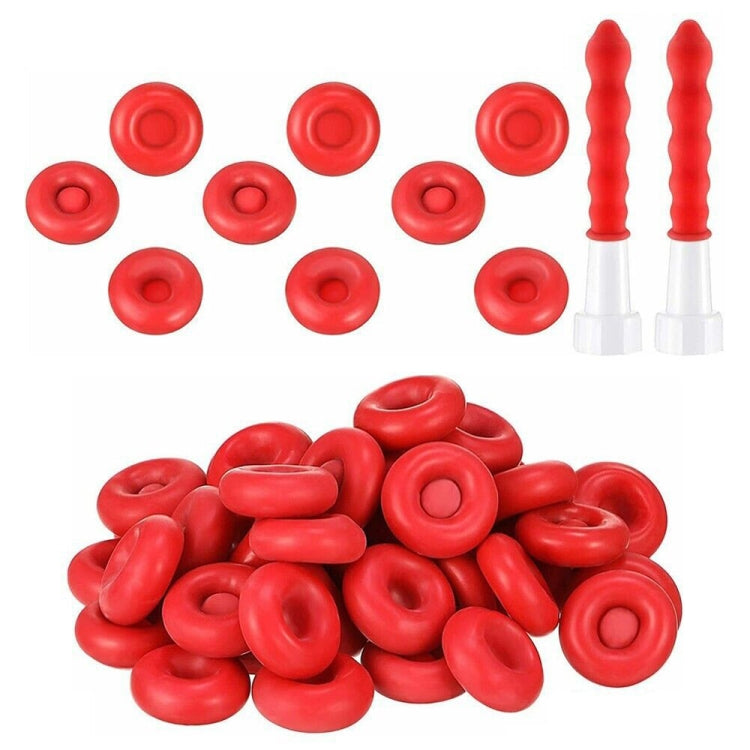 10pcs Glass Glue Nozzle Sealing Cap Leak-proof Sleeve Glass Glue Nozzle Protective Sleeve - Others by PMc TechLife | Online Shopping South Africa | PMc TechLife | Buy Now Pay Later Mobicred