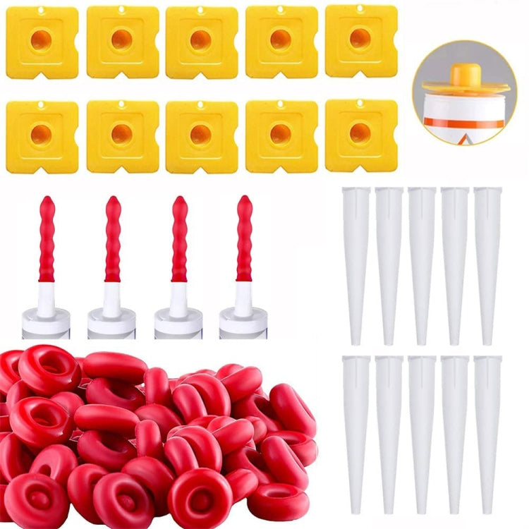 20pcs Glass Glue Nozzle Sealing Cap Leak-proof Sleeve Glass Glue Nozzle Protective Sleeve - Others by PMc TechLife | Online Shopping South Africa | PMc TechLife | Buy Now Pay Later Mobicred