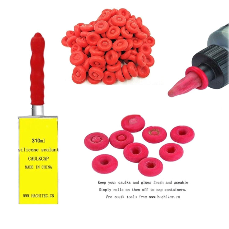 50pcs Glass Glue Nozzle Sealing Cap Leak-proof Sleeve Glass Glue Nozzle Protective Sleeve - Others by PMc TechLife | Online Shopping South Africa | PMc TechLife | Buy Now Pay Later Mobicred