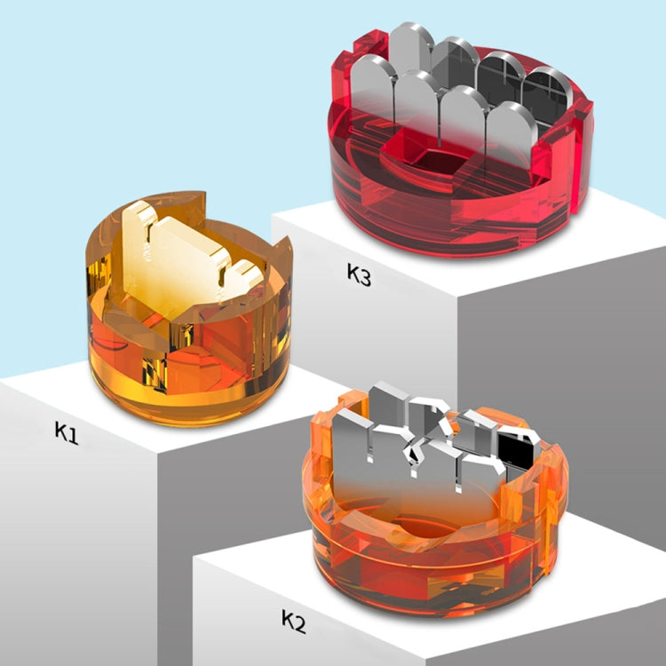 K2 100pcs /Pack Network Cable Telephone Line Connector Moisture-Proof Waterproof Wiring Terminals - Lan Cable and Tools by PMC Jewellery | Online Shopping South Africa | PMC Jewellery