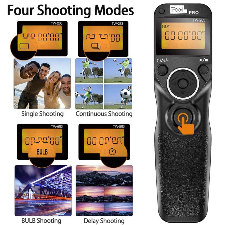 For Nikon DC2 Pixel TW283 Shutter Wireless Delay Remote Control SLR Shutter Flasher - free shipping - PMC TechLife - Order now!