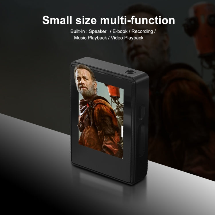 MP3 Music Player Bluetooth 5.0 Ebook Recorder MP4 Walkman 8GB(Black) - MP3 Player by PMC TechLife | Online Shopping South Africa | PMC TechLife