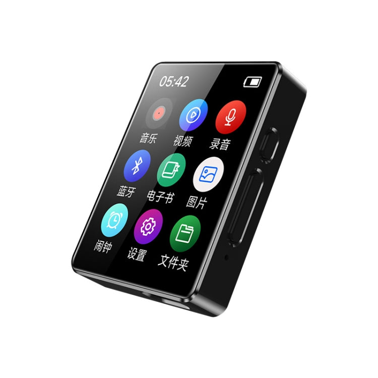 MP3 Music Player Bluetooth 5.0 Ebook Recorder MP4 Walkman 16GB(Black) - free shipping - PMC Jewellery - Order now!