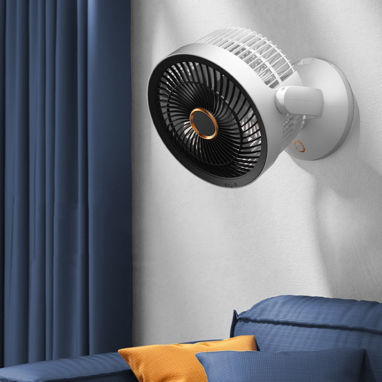 Desktop Air Circulation Upright Night Light Fan Household Rotatable Turbo Fan, Style: Plug-in Model - Electric Fans by PMC TechLife | Online Shopping South Africa | PMC TechLife | Buy Now Pay Later Mobicred