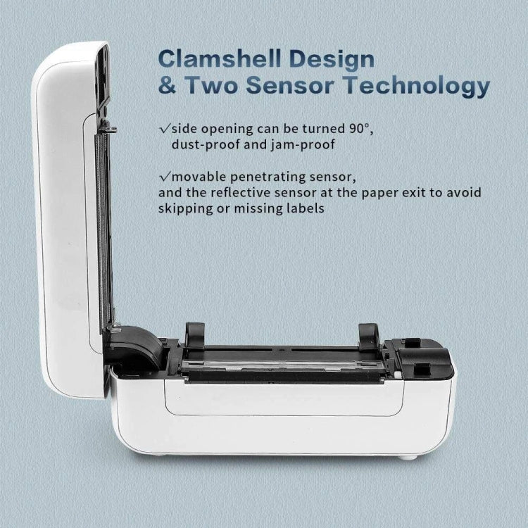 Phomemo PM246S Address Label Printer Thermal Paper Express E-Manifest Printer, Size: EU(Green) - free shipping - PMC TechLife - Order now!