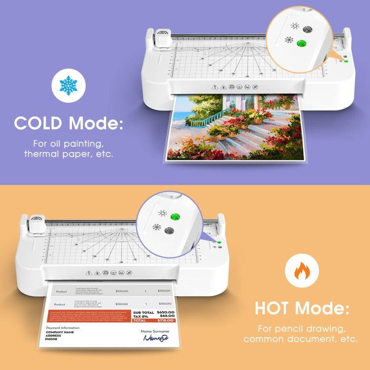 FN336  A4/A5/A6 Laminating Machine Lamination Thickness Within 0.5mm(UK  Plug) - Photo Film Covering Machine by PMC TechLife | Online Shopping South Africa | PMC TechLife | Buy Now Pay Later Mobicred