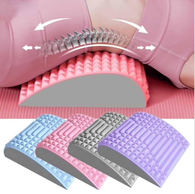 Lumbar Relaxing Massager Spinal Corrective Stretch Exercise Aid, Specification: Color Matching (Blue) - free shipping - PMC TechLife - Order now!