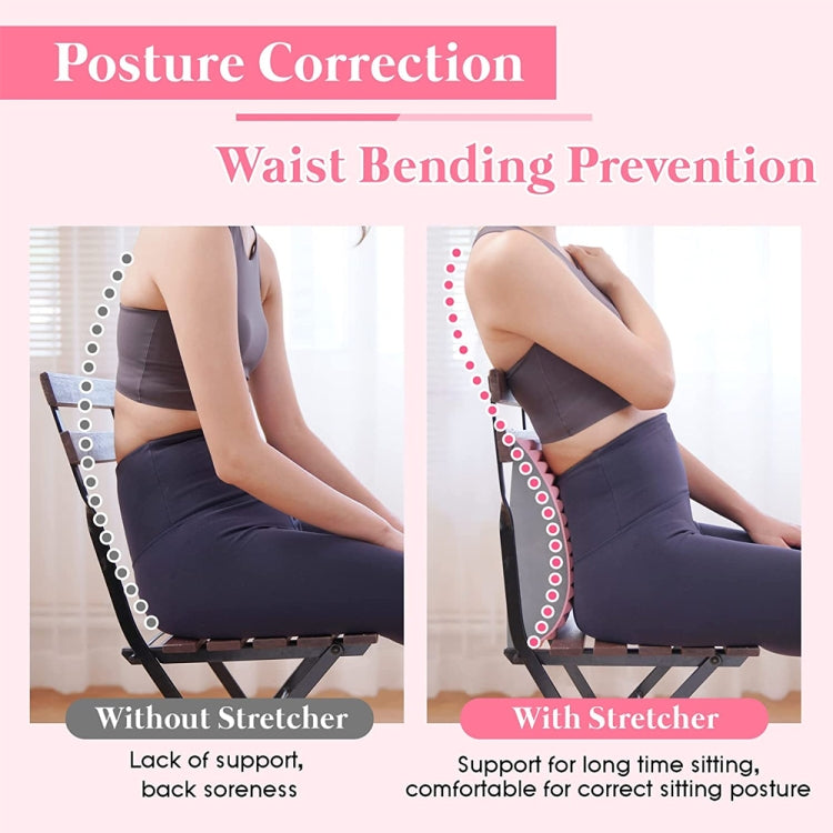 Lumbar Relaxing Massager Spinal Corrective Stretch Exercise Aid, Specification: Color Matching (Gray) - free shipping - PMC TechLife - Order now!