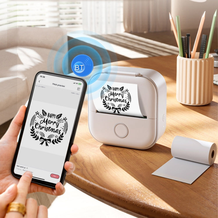 Phomemo T02 Standard Error Mini Pocket Small Portable Bluetooth Phone Photo Label Thermal Printer(Green) - free shipping - PMC Jewellery - Order now!