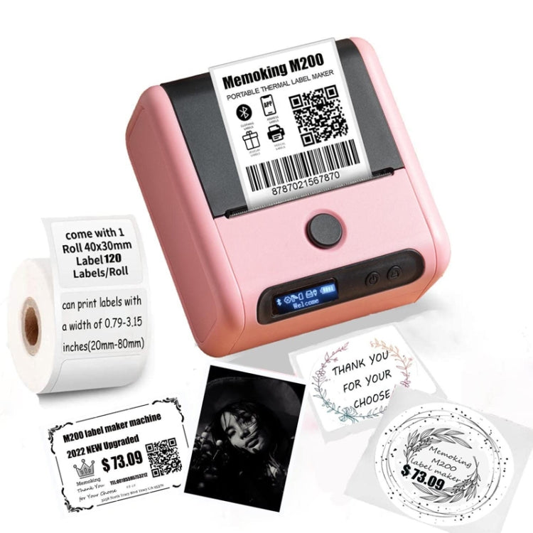 Phomemo M200 QR Code Tag Handheld Portable Bluetooth Thermal Label Printer(Black) - free shipping - PMC Jewellery - Order now!