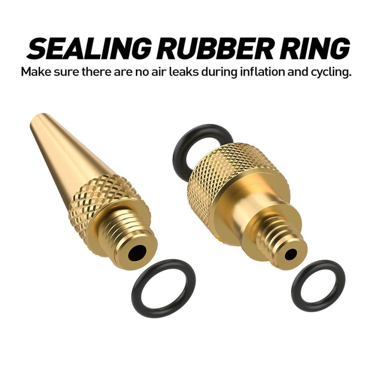 16 in 1 Type 2 SV/AV/DV Bicycle Valve Adapter Set Bike Ball Pump Accessories - Tire Valve Caps by PMC TechLife | Online Shopping South Africa | PMC TechLife