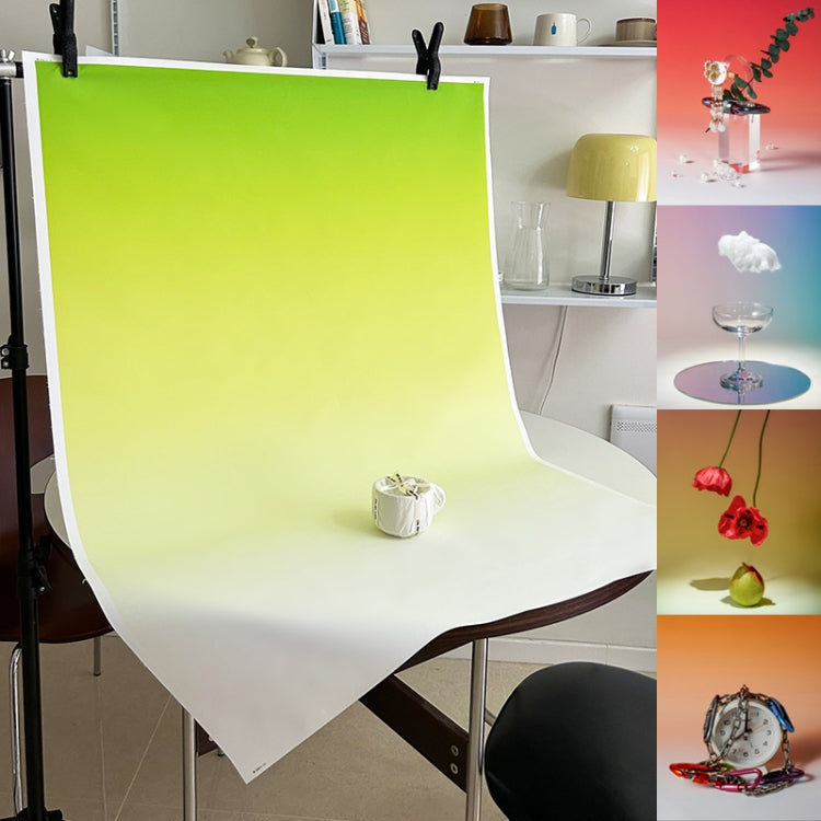 78x106cm Gradient Background Paper Photography Portrait Photo Props(Blue Sky) - Gradient Color by PMC TechLife | Online Shopping South Africa | PMC TechLife | Buy Now Pay Later Mobicred