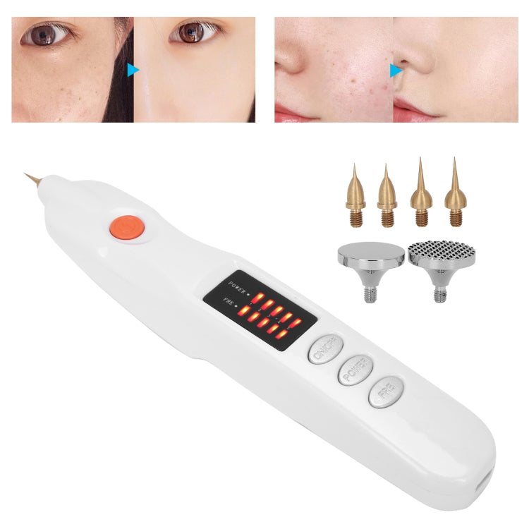 Spot Mole Pen Spot Removal Instrument Home Beauty Instrument, Spec: Charging Model US Plug(White) - free shipping - PMC TechLife - Order now!