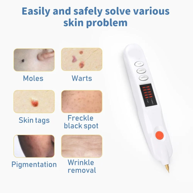 Spot Mole Pen Spot Removal Instrument Home Beauty Instrument, Spec: Charging Model UK Plug(Black) - free shipping - PMC TechLife - Order now!