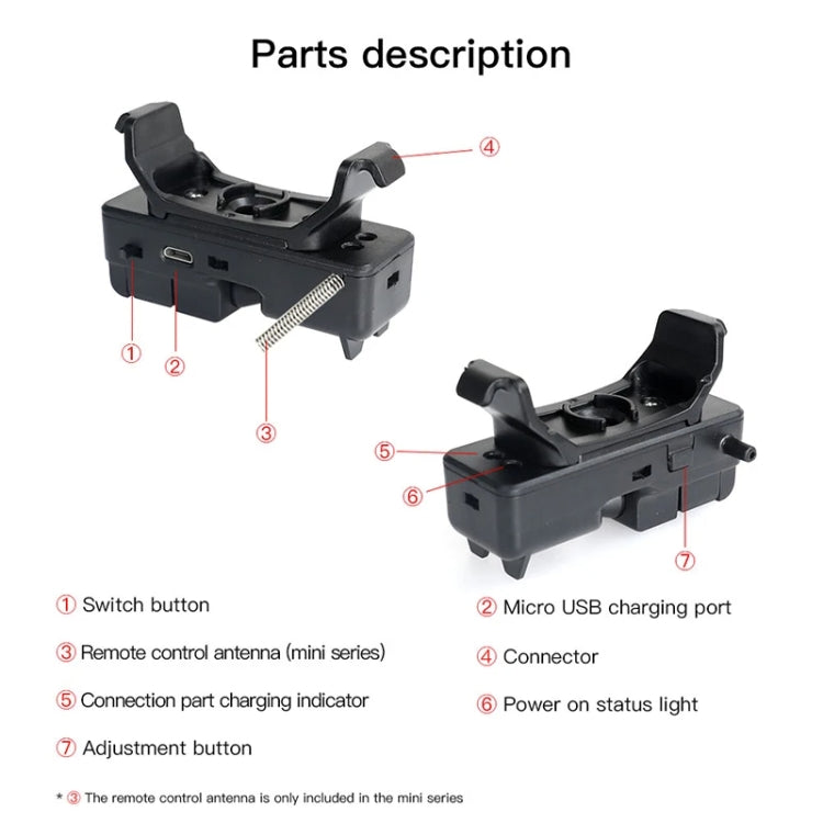 For DJI Mini 2 Drone RCSTQ Transport Thrower Drop Device - Others by RCSTQ | Online Shopping South Africa | PMC Jewellery | Buy Now Pay Later Mobicred