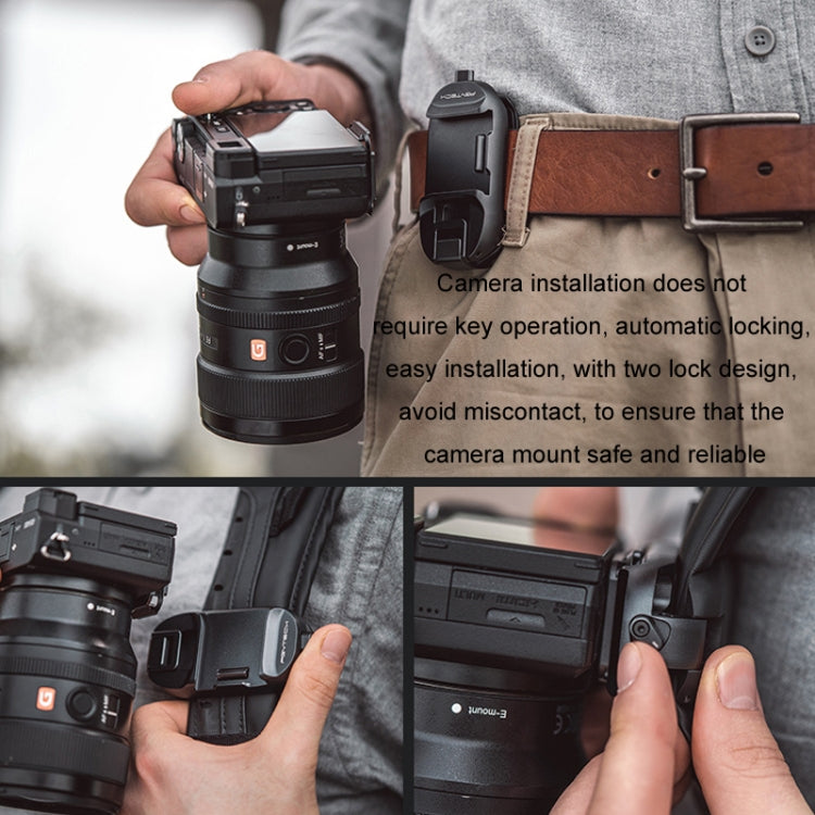 PGYTECH Beetle SLR Camera Quick Hang Backpack Clip(P-CG-040) - free shipping - PMC TechLife - Order now!