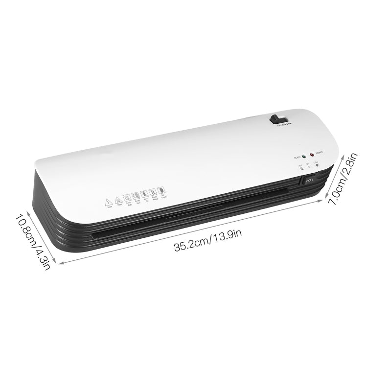 Osmile SL299 A4 Laminator Machine Set With 15 Laminating Pouches Paper Cutter Corner Rounder(AU Plug) - Photo Film Covering Machine by Osmile | Online Shopping South Africa | PMC TechLife | Buy Now Pay Later Mobicred