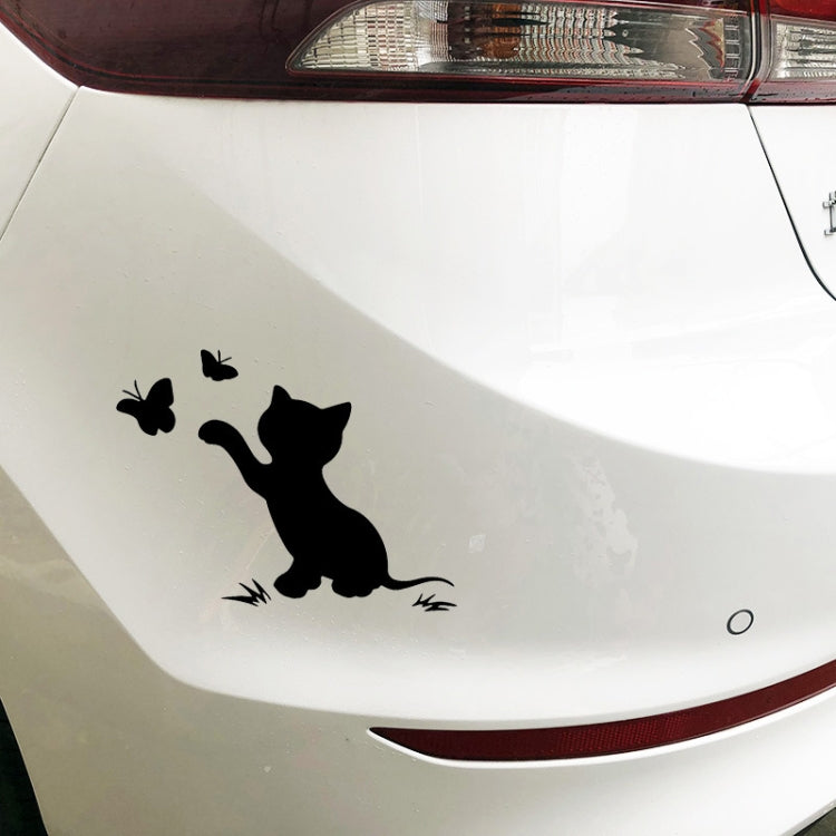 10pcs Disc Cat Reflective Scratch Body Sticker(Whit) - Decorative Sticker by PMC TechLife | Online Shopping South Africa | PMC TechLife | Buy Now Pay Later Mobicred